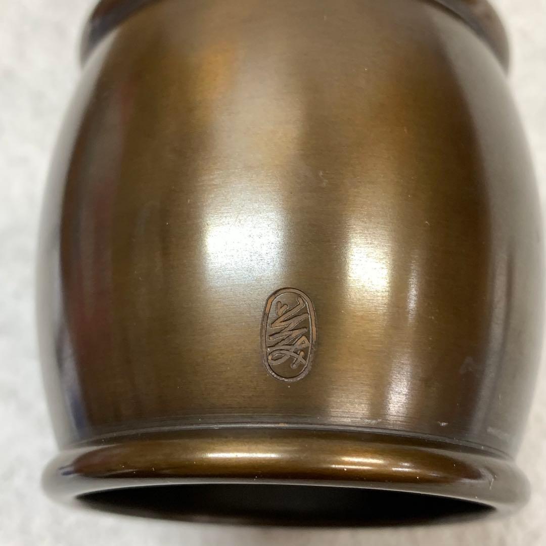 蓋置 和田美之助 共箱 鼓胴 唐銅 茶道具 B-2