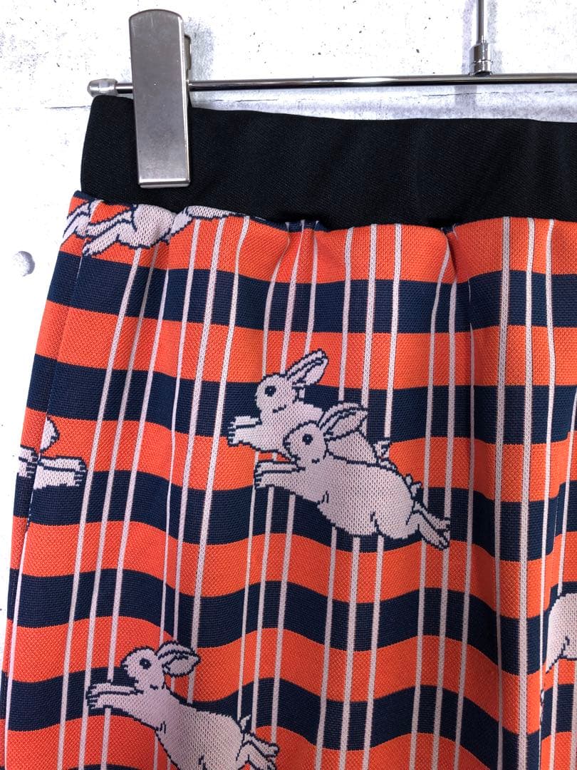 新品 didi Zi Zi うさチェック ジャガード ストレッチ タイトスカート