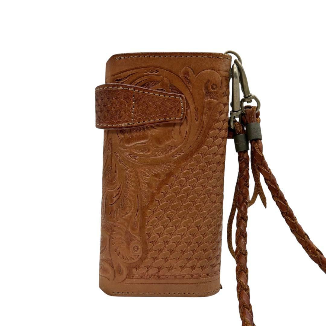 小物 Alzuni Long Wallet Carving Y2k Archive