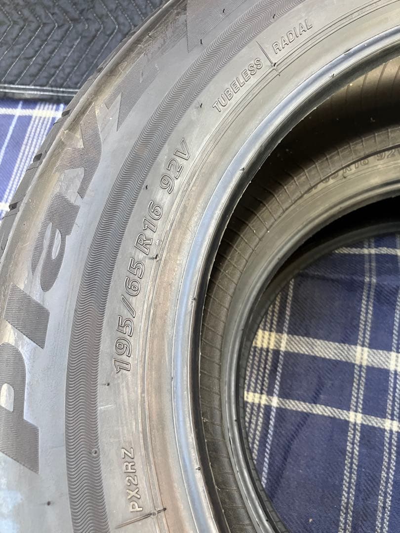 専用！引取り　未使用195/65R16 Playz PX-RVII 2本