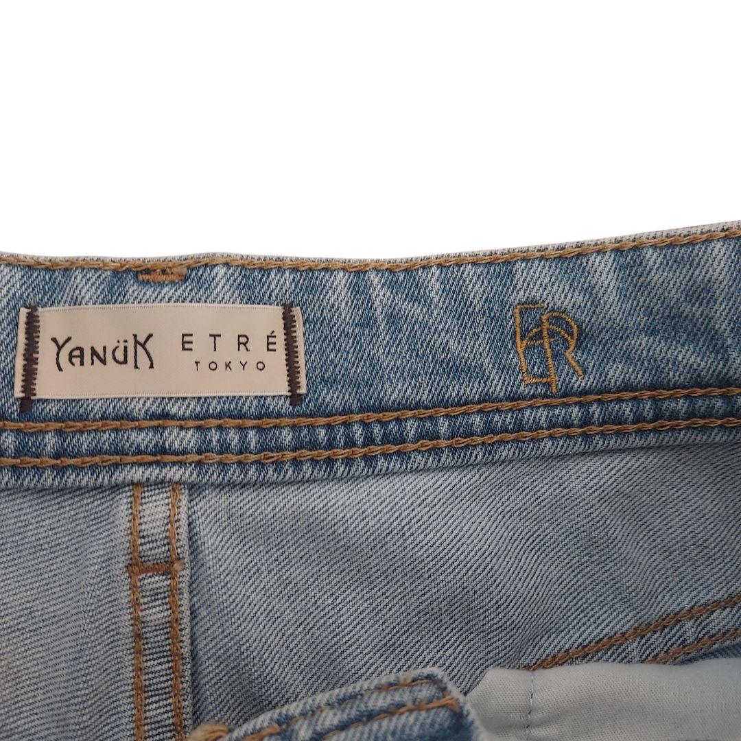 YANUK × ETRE TOKYO センタープレスストレー 23 ライトブルー