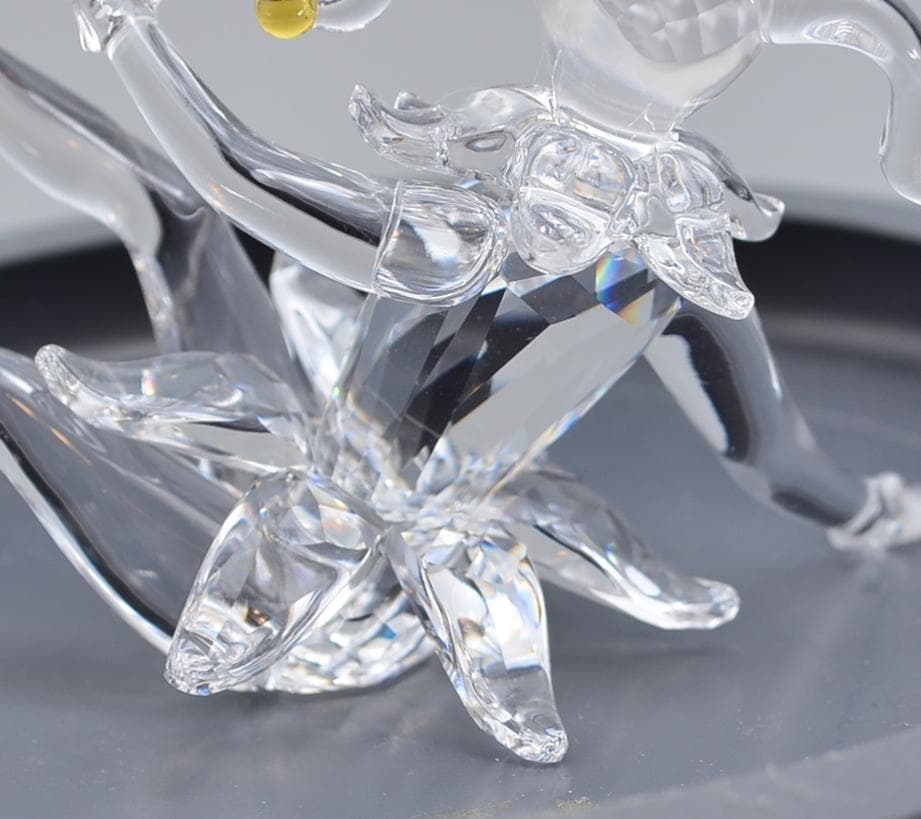 おとぎ話の道化師　スワロフスキー　高さ5.5ｃｍ　クリスタル　箱付き　絶版