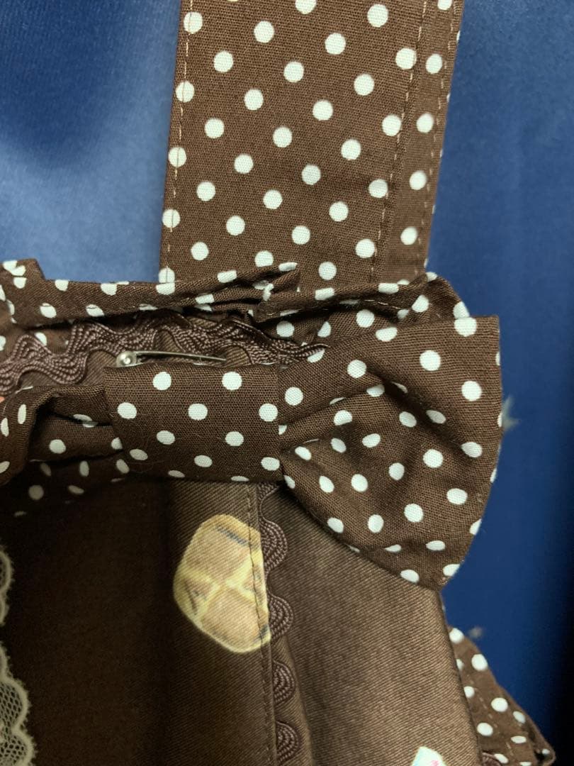 レア新品未着用♩お菓子の国プリントジャンパースカート アンジェリックプリティ