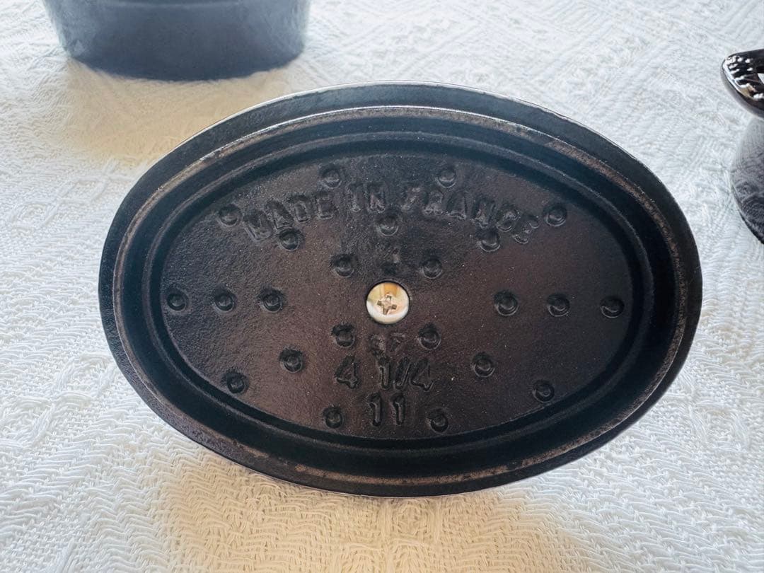 staub ストウブ 稀少 ナス 11cm&10cm セット