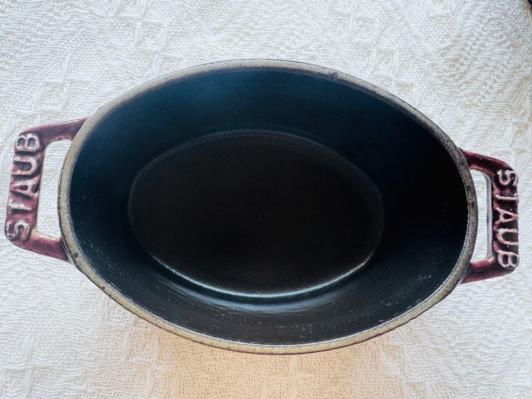 staub ストウブ 稀少 ナス 11cm&10cm セット