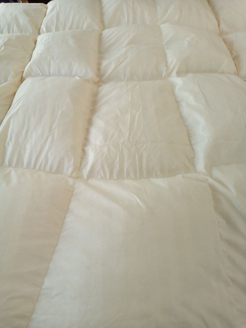 【特価】羽毛掛け布団 シングル　ダウン90％　1.2kg　350dp 日本製