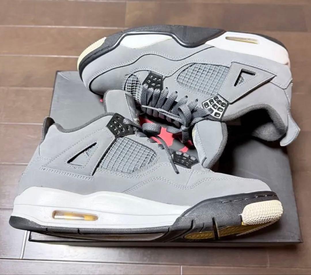 靴 airjordan4 COOLGREY