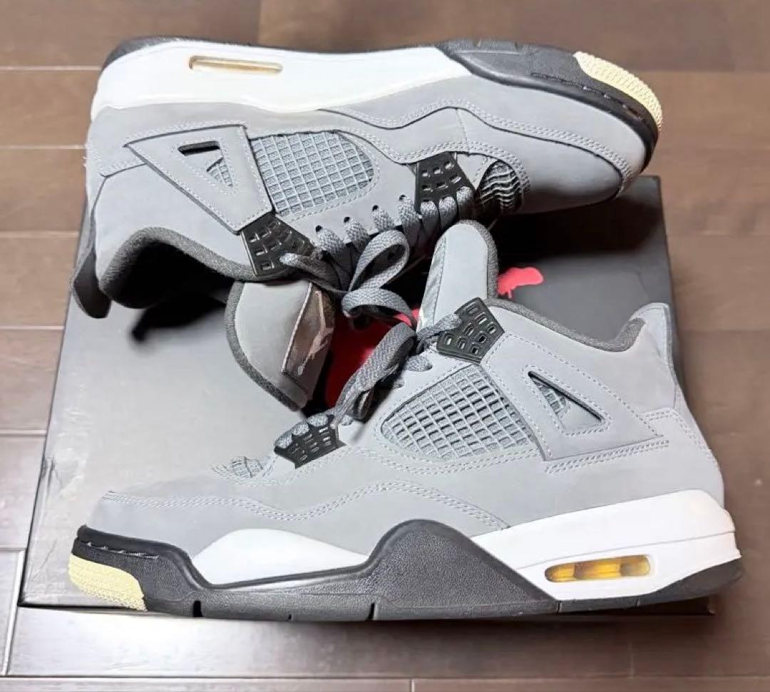 靴 airjordan4 COOLGREY