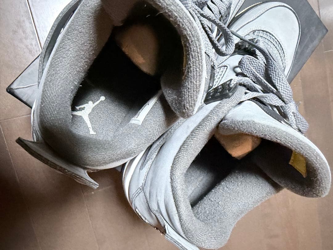 靴 airjordan4 COOLGREY