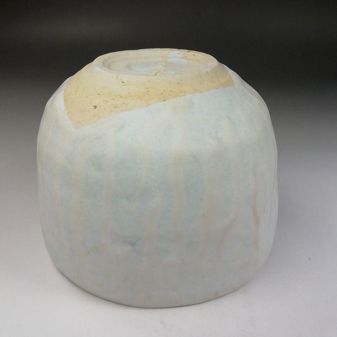 Ｗ１０６　茶碗　『白磁　茶碗』『加藤洋二 作』　共箱　抹茶碗　茶道具