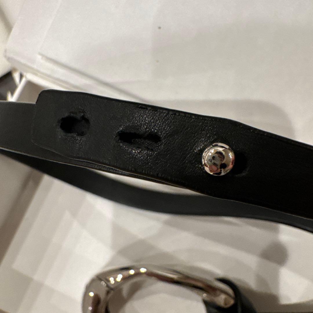 JIL SANDER ジルサンダー　レザー　ネックレス