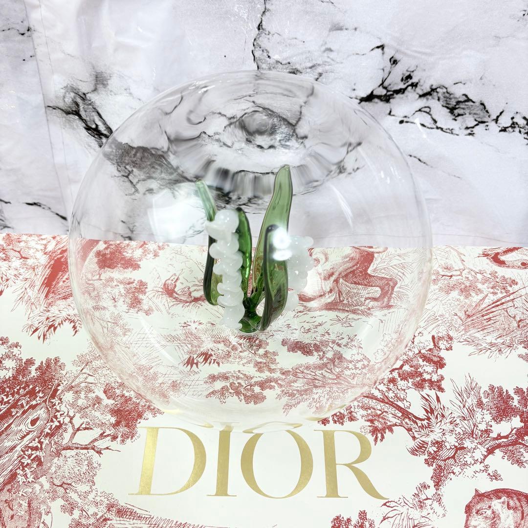 DIOR ディオール リリー オブ ザ バレー ガラスボール スズラン 新品