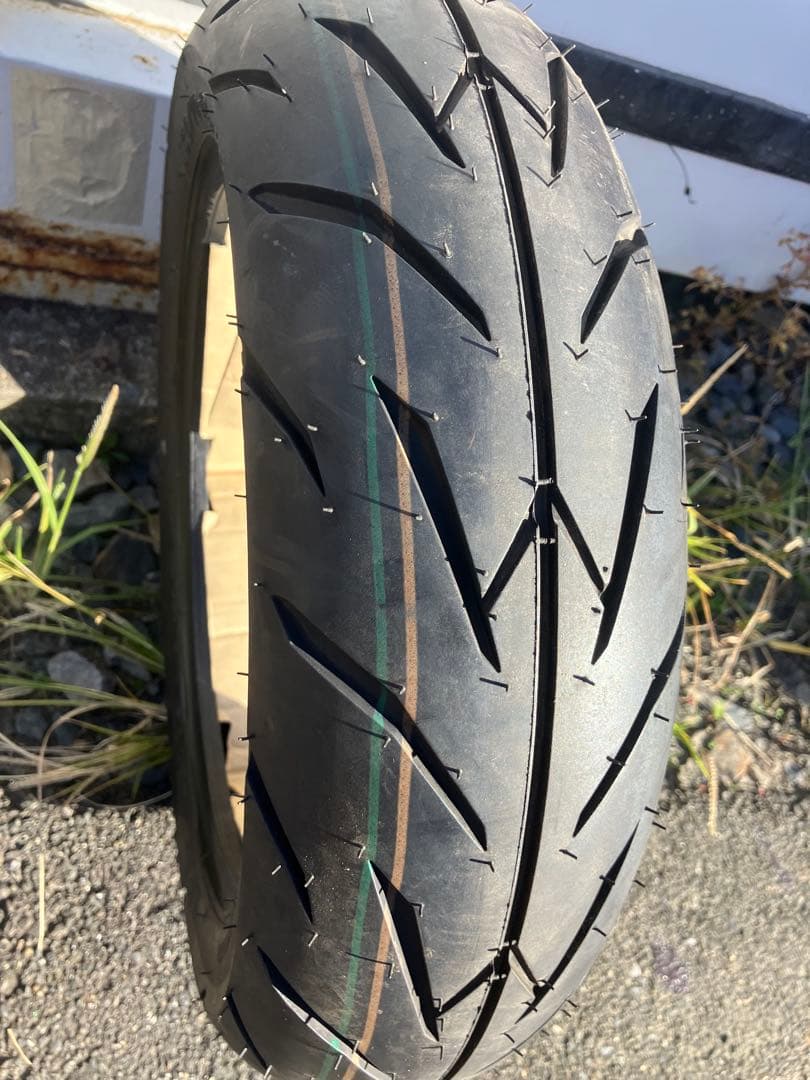 新品 GROM対応 ミニバイク用オンロードタイヤ 前後2本セット 12インチ