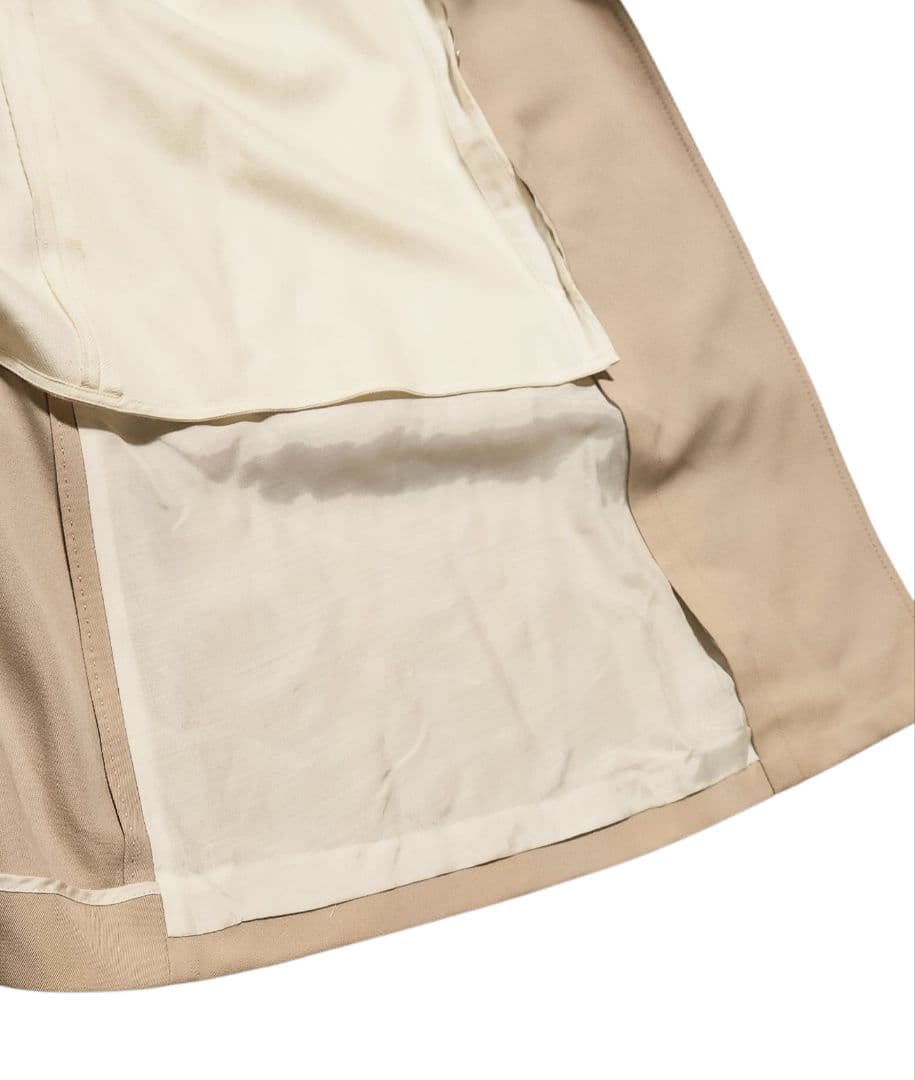 【BALLSEY】ウールギャバジン ガウンコート