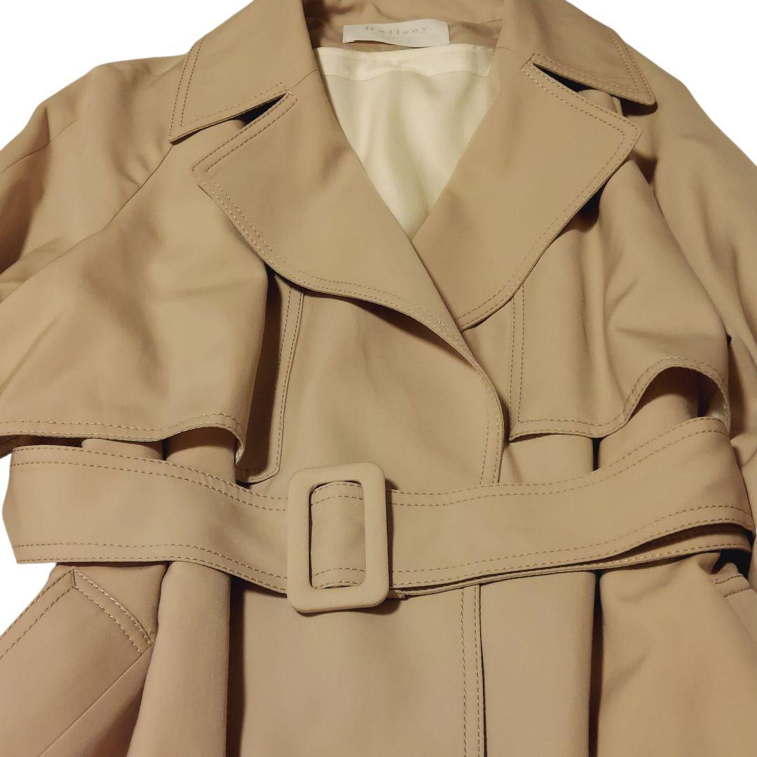 【BALLSEY】ウールギャバジン ガウンコート