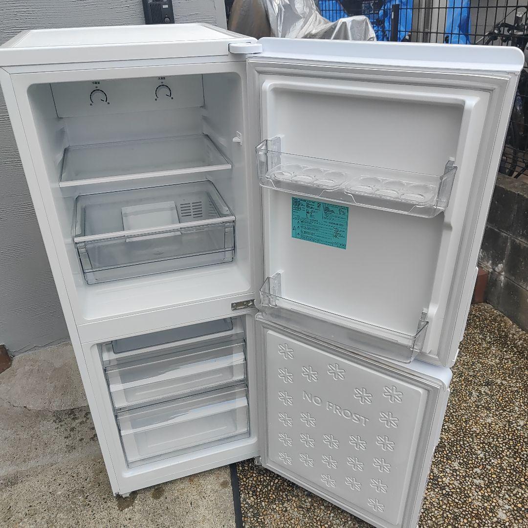 Haier 冷蔵庫 148L 2ドア ホワイト JR-NF148BW 福岡県より