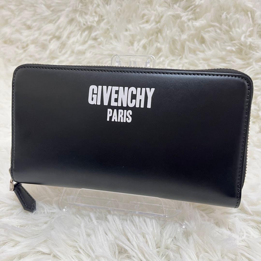 新品未使用 GIVENCHY ジバンシー ラウンドジップ 長財布 黒