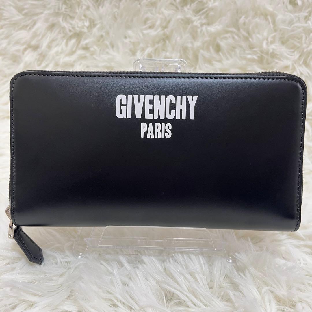 新品未使用 GIVENCHY ジバンシー ラウンドジップ 長財布 黒