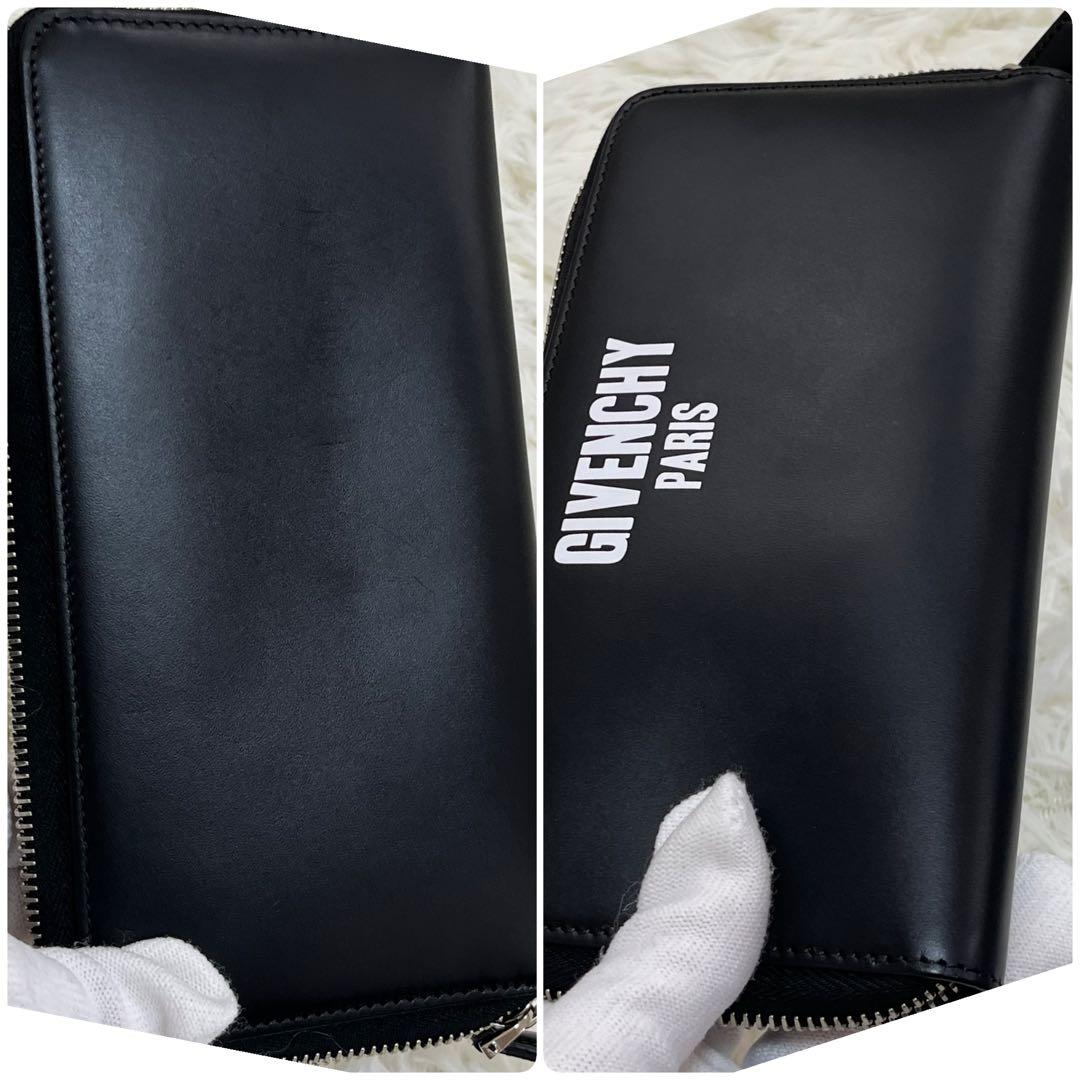 新品未使用 GIVENCHY ジバンシー ラウンドジップ 長財布 黒