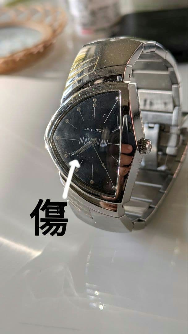 ハミルトン トライアングル型 時計　ベンチュラ　稼動品