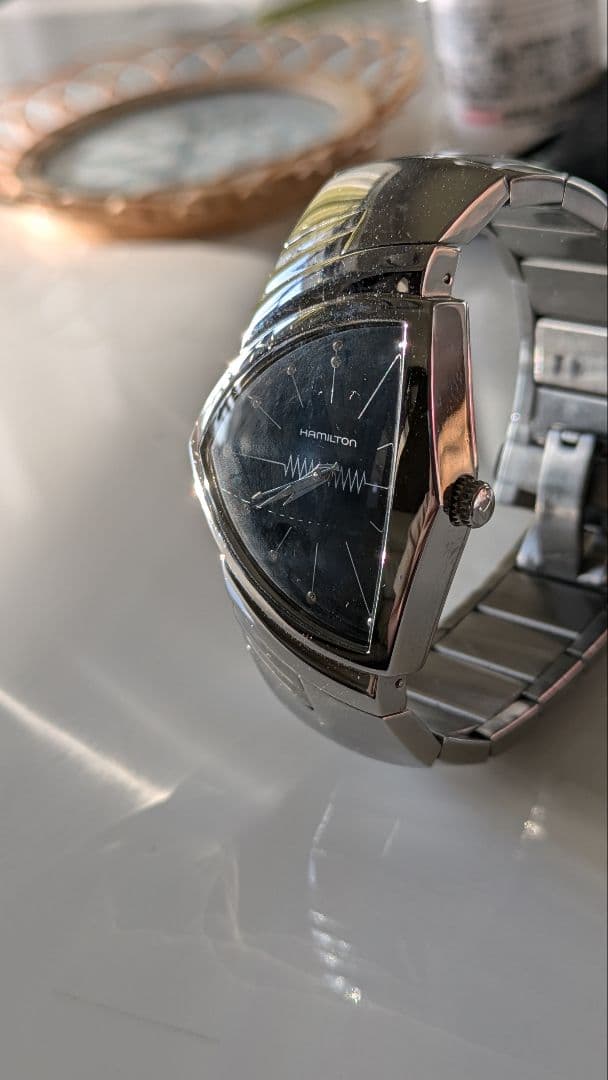 ハミルトン トライアングル型 時計　ベンチュラ　稼動品