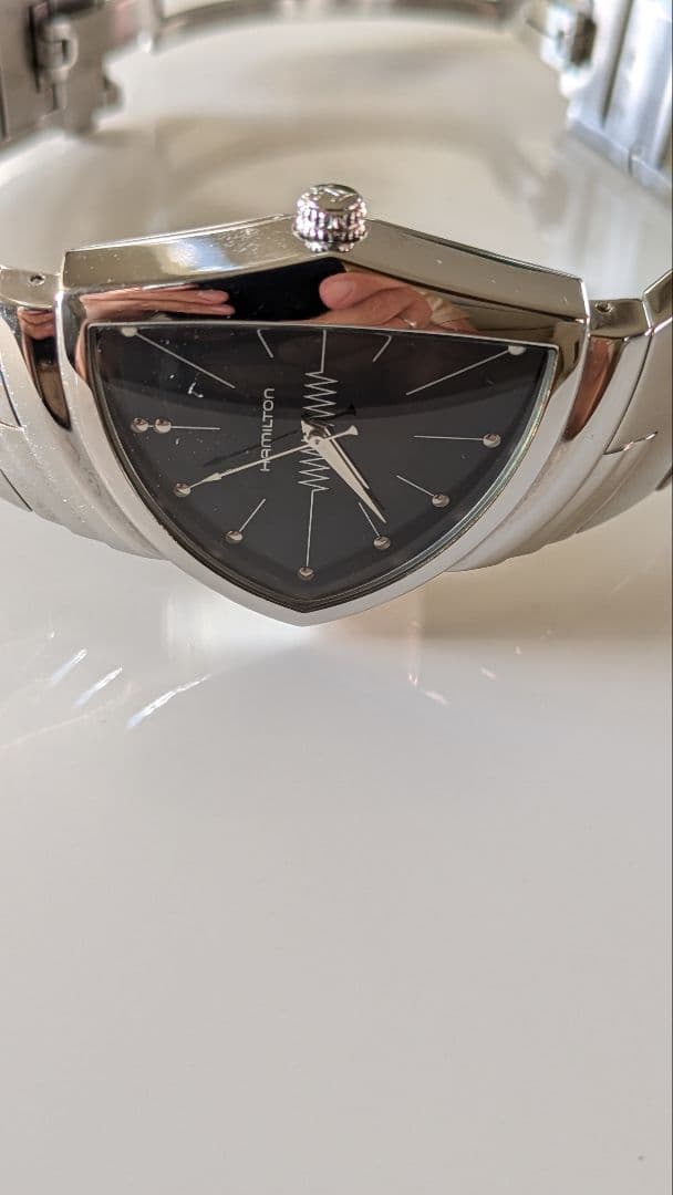 ハミルトン トライアングル型 時計　ベンチュラ　稼動品