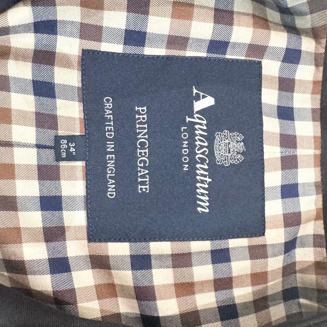 【美品❗️】アクアスキュータム　トレンチコート超レアサイズ34❗️