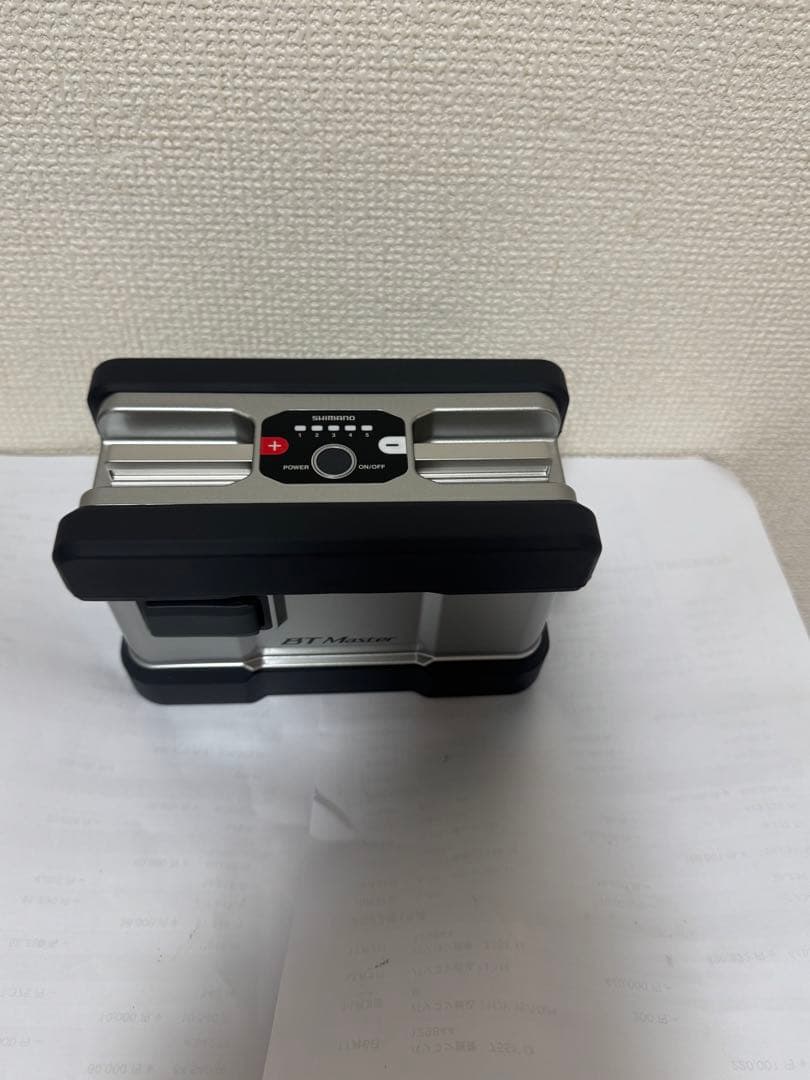 BT Master ポータブル電源 シルバー　新品