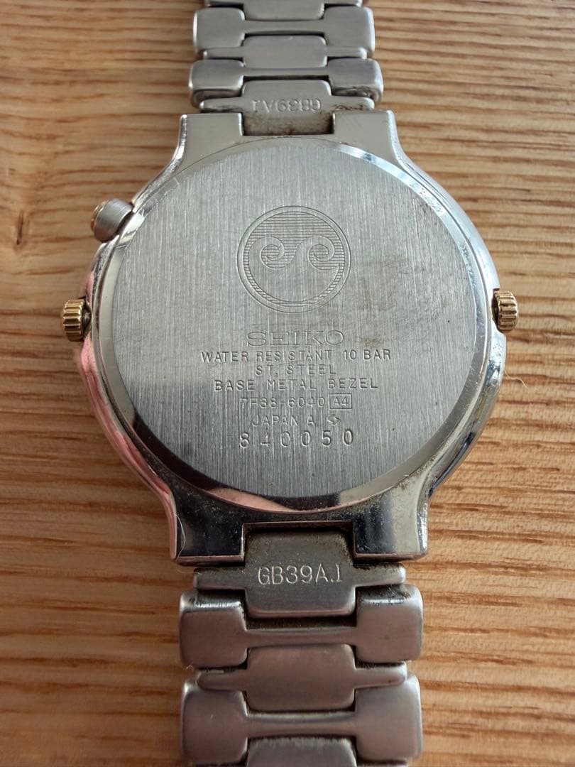 E*m様 セイコーSEIKO 7A48 ムーンフェイズSEIKOプレサージュSA