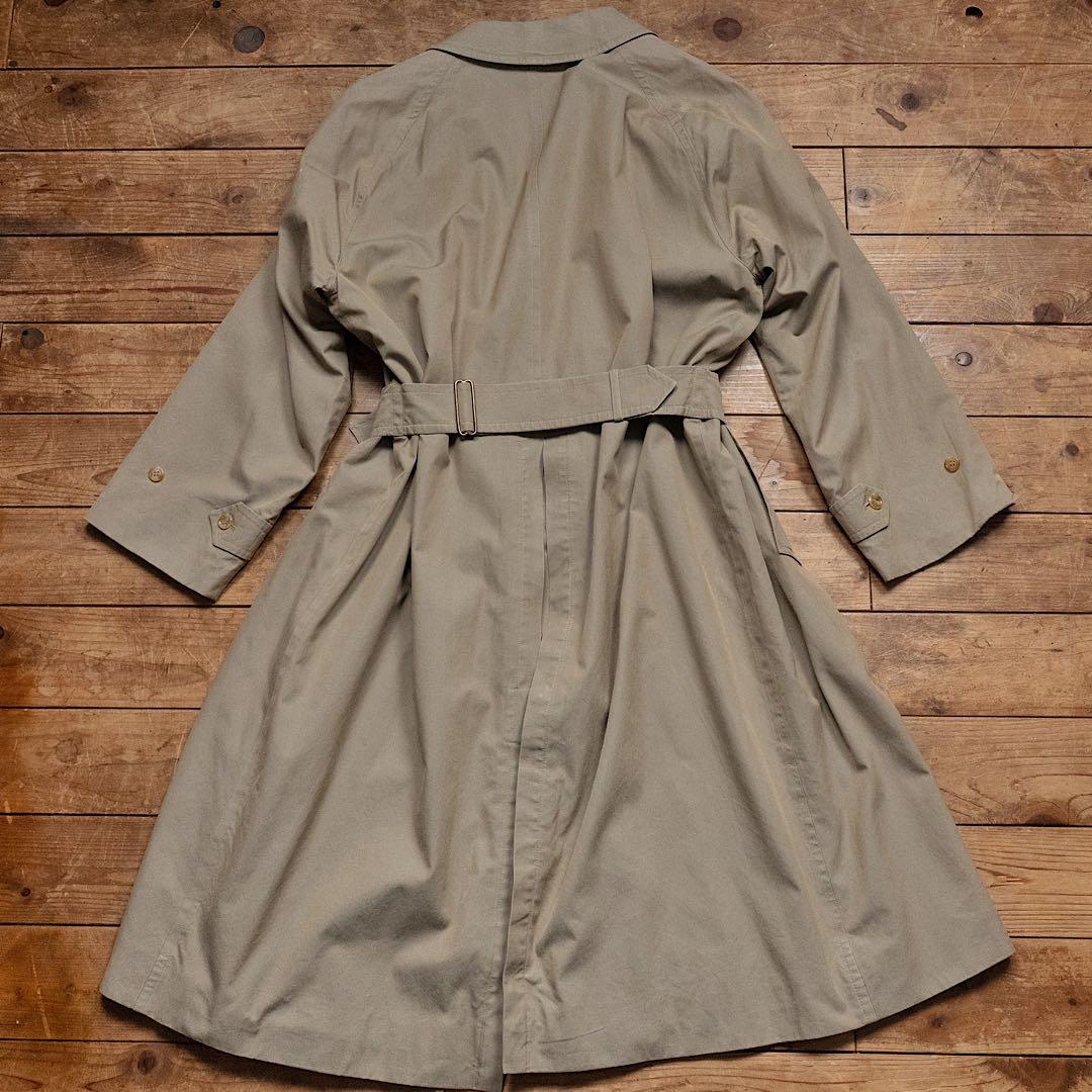 80s バーバリー タイロッケン 英国製 48 ヴィンテージ 一枚袖 微玉虫