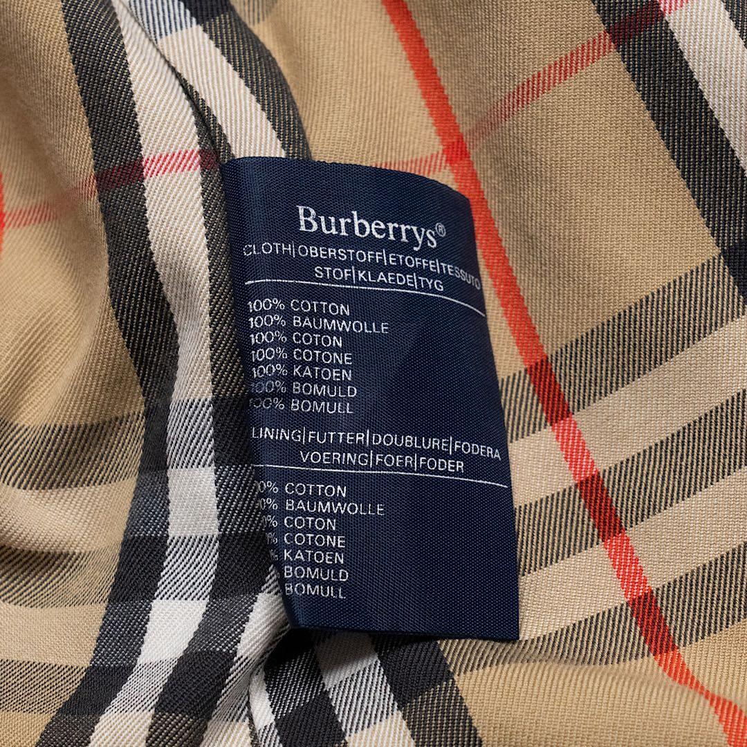 80s バーバリー タイロッケン 英国製 48 ヴィンテージ 一枚袖 微玉虫