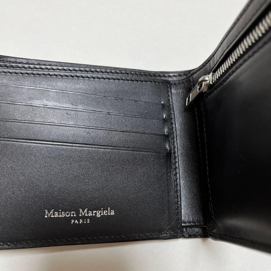 Maison Margielaメゾンマルジェラ二つ折り財布希少ファスナー小銭入れ