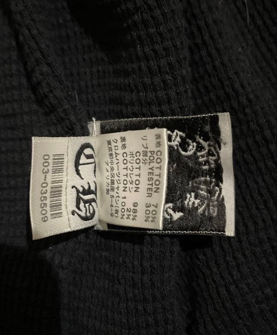 激レア美品クロムハーツ　フローラルクロスジップアップパーカー