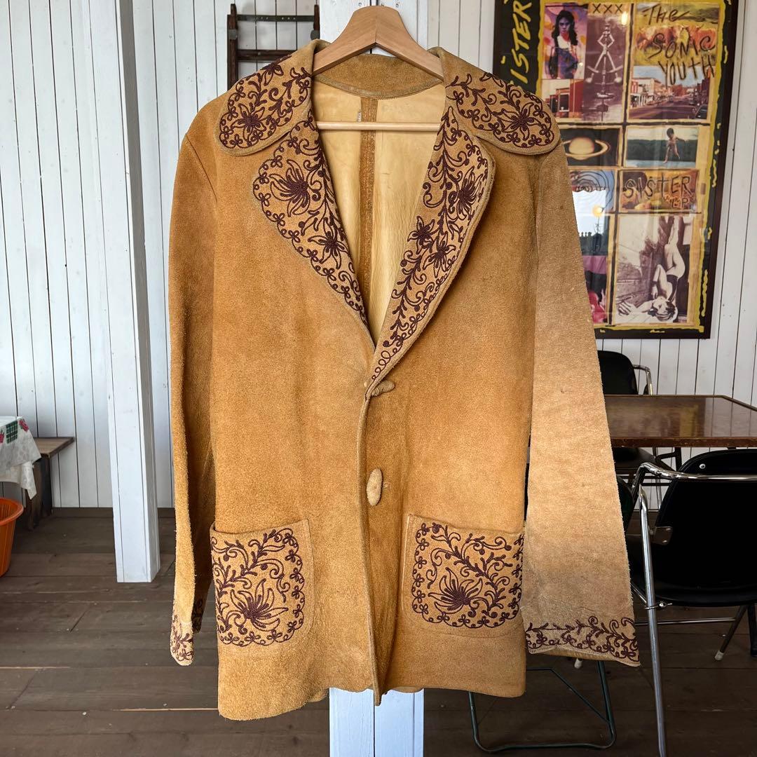 70's クラフトレザー north beach 刺繍