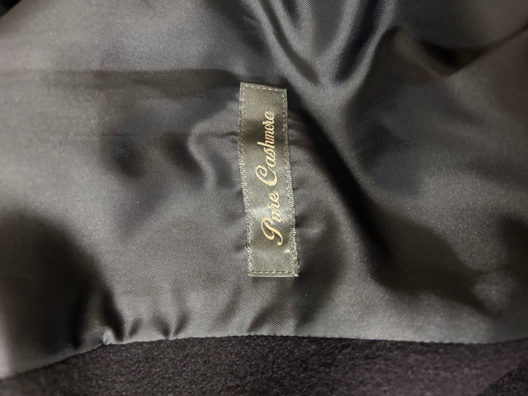 SANYO ステンカラーコート　カシミヤ