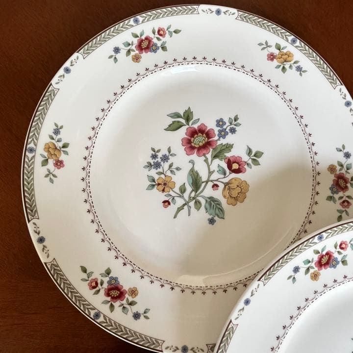 【美品】英国製ロイヤルドルトン★KINGSWOOD★シノワズリ　ディナー皿　5枚