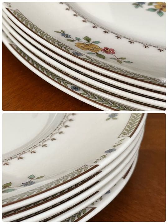 【美品】英国製ロイヤルドルトン★KINGSWOOD★シノワズリ　ディナー皿　5枚