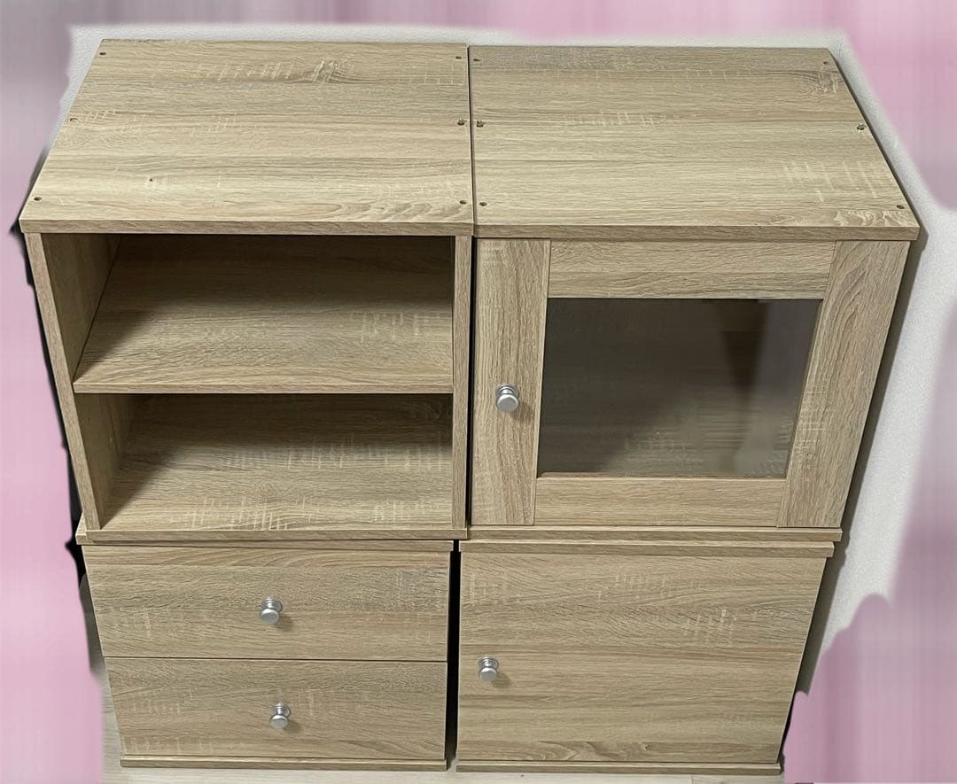 【組立済】ロウヤ LOWYA 収納 カラーボックス 大容量 キャビネット ラック