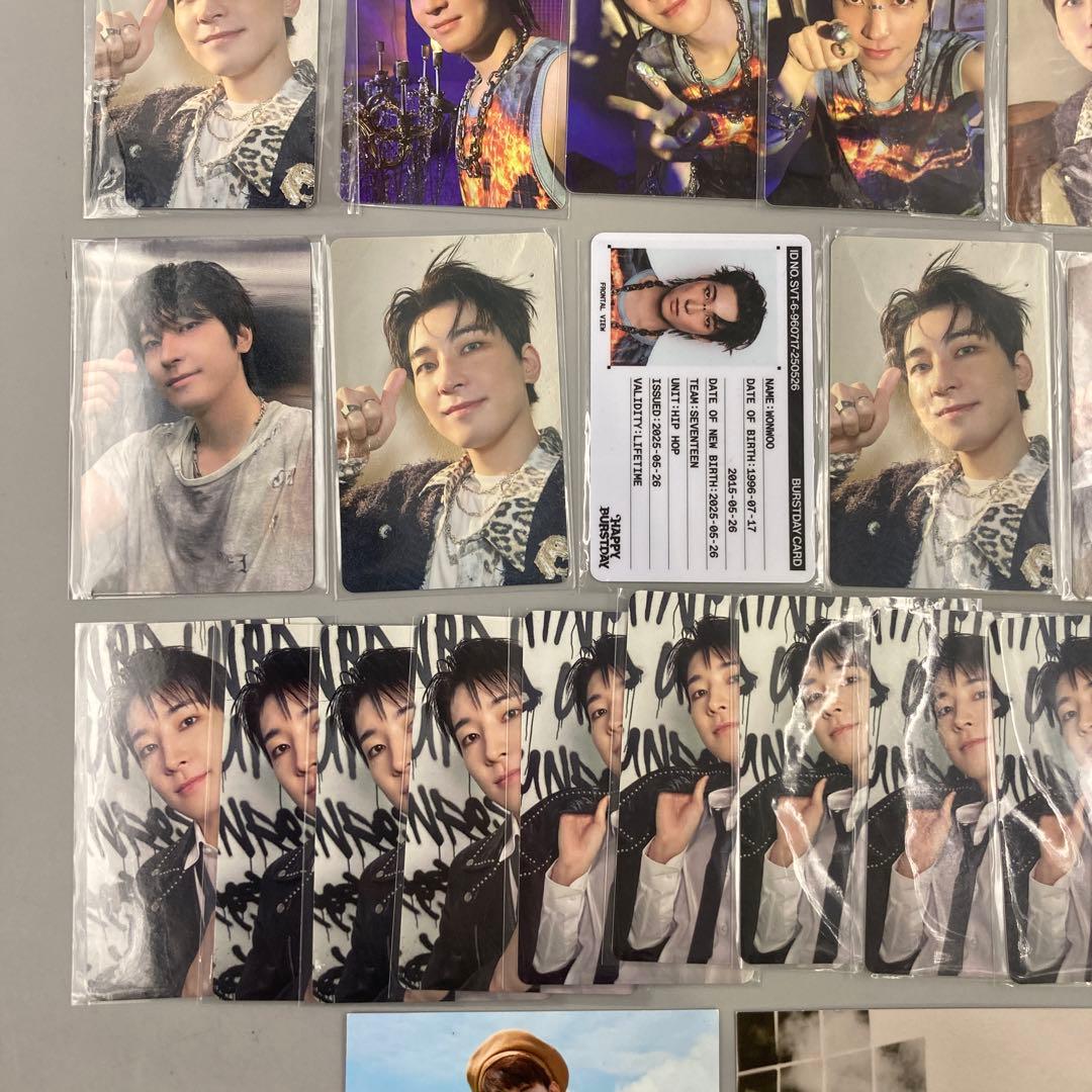 ★SEVENTEEN HAPPY BURSTDAY ウォヌ トレカ　まとめ売り