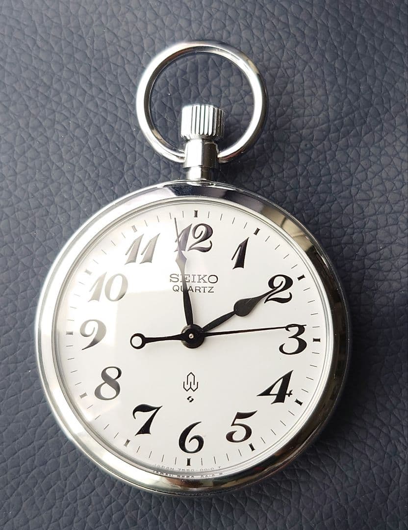 【稼働】上野駅開業100周年 刻印あり セイコー SEIKO 鉄道時計 懐中時計