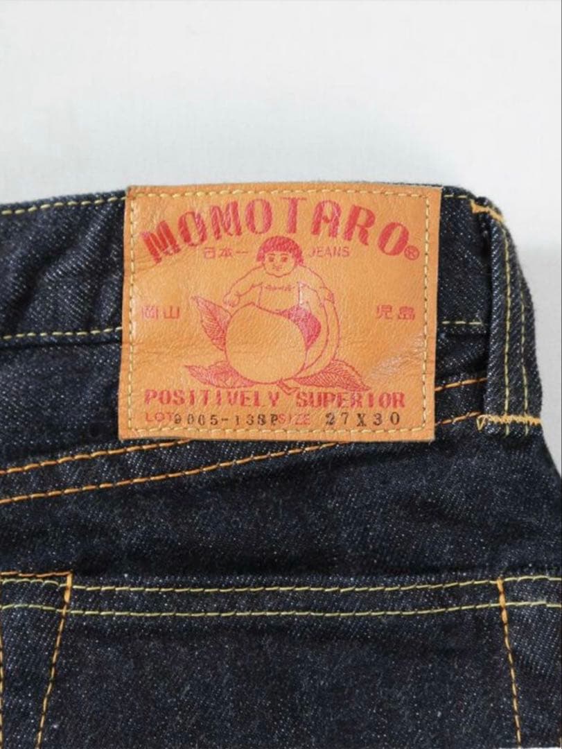 MONOTARO 桃太郎ジーンズ ストレートレッグデニム w25