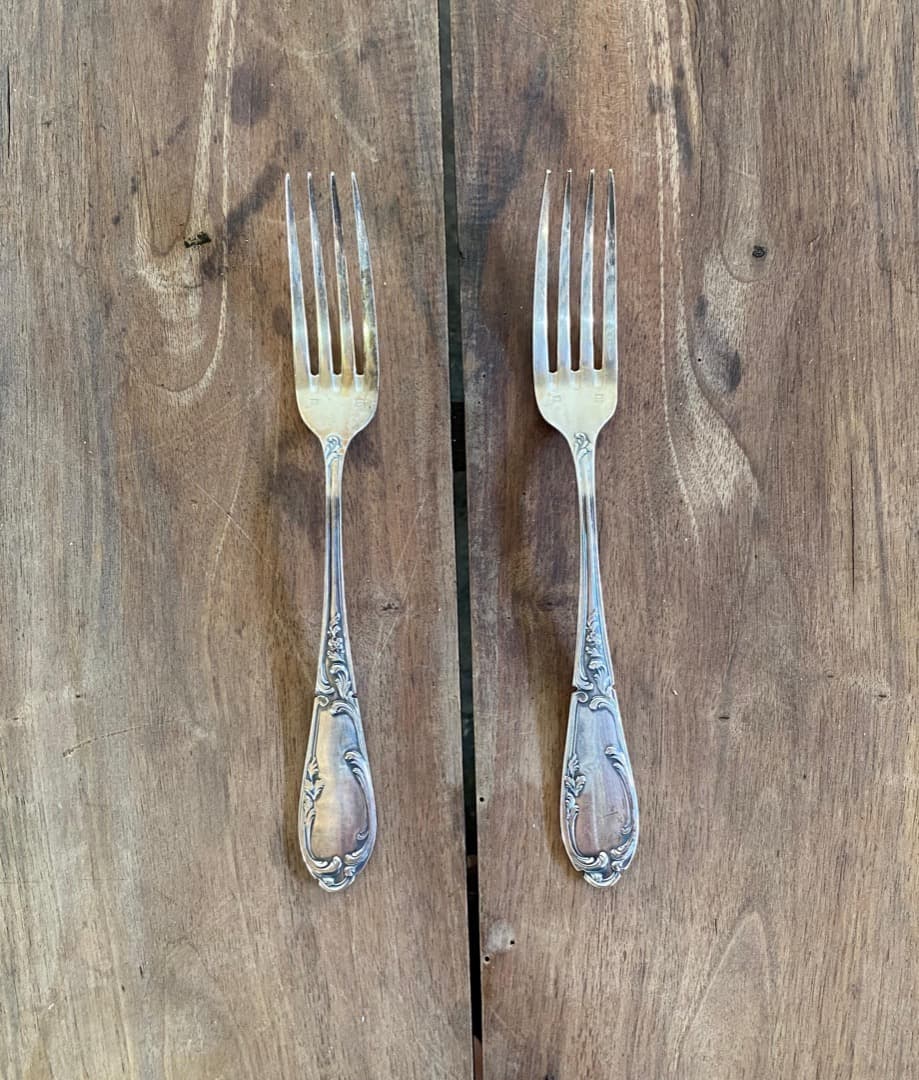 アンティークフォーク フランスアンティーク テーブルウェア フォークセット