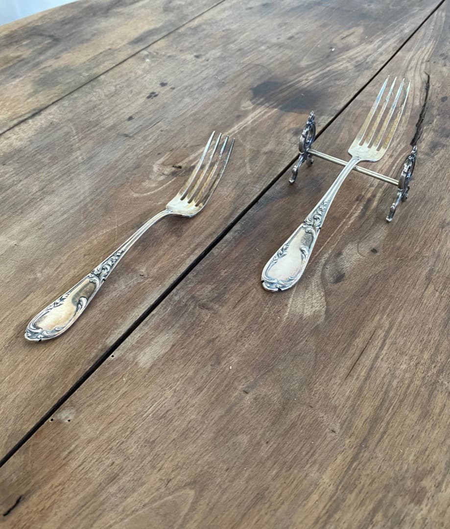 アンティークフォーク フランスアンティーク テーブルウェア フォークセット