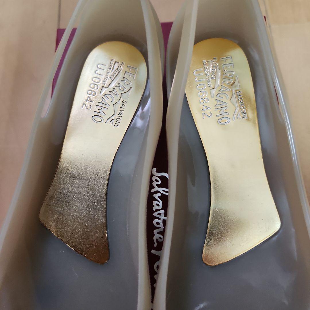 Salvatore Ferragamo⭐バミューダ8サイズラバーシューズ24.5