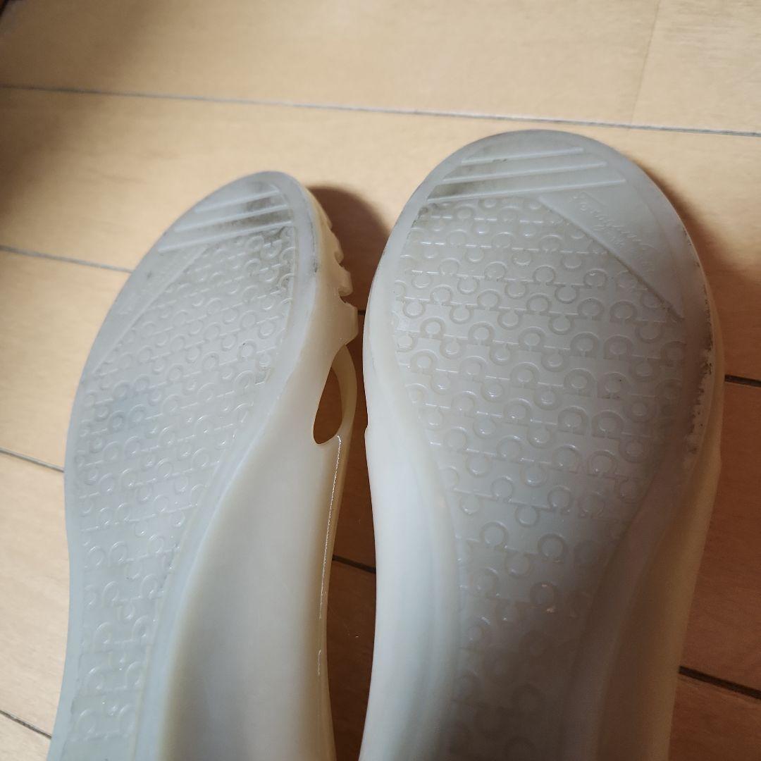 Salvatore Ferragamo⭐バミューダ8サイズラバーシューズ24.5