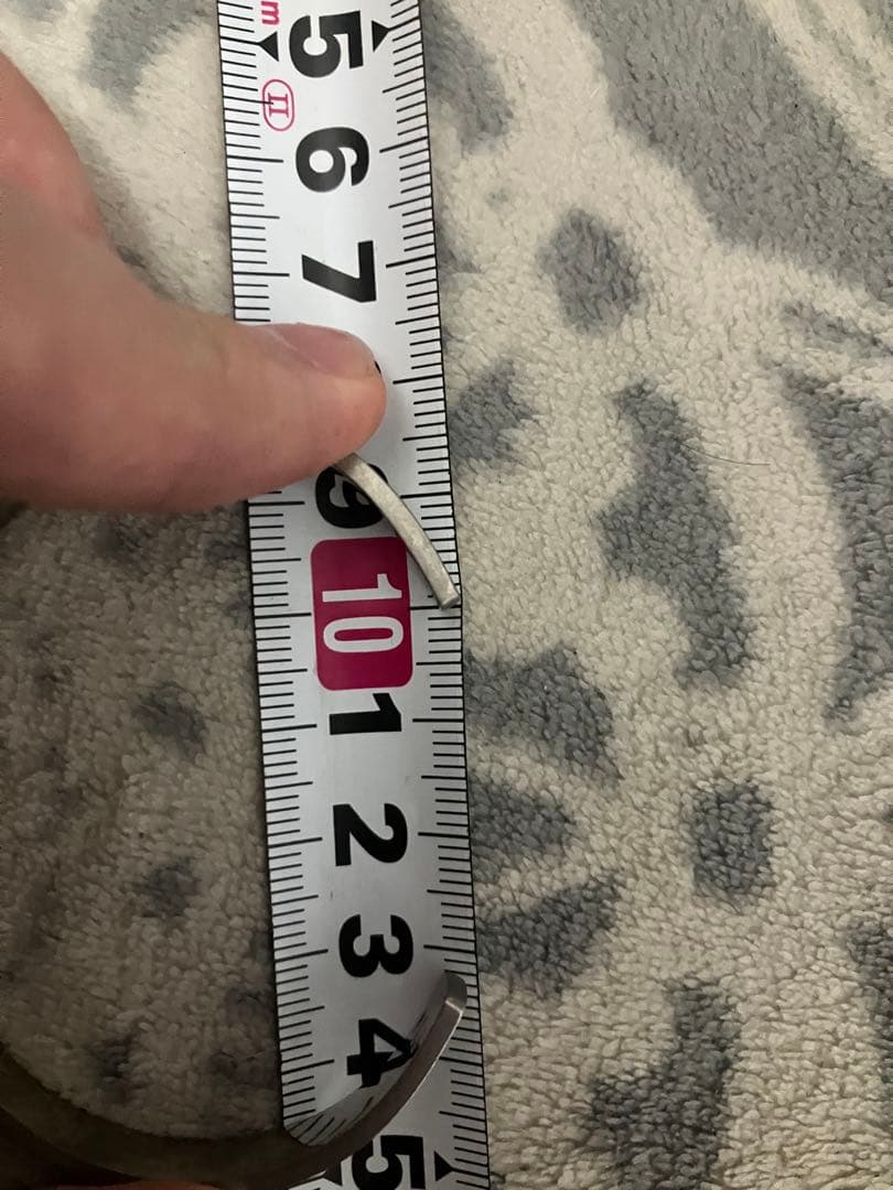 メゾンマルジェラ　ナンバーシルバーバングル　ブレスレット