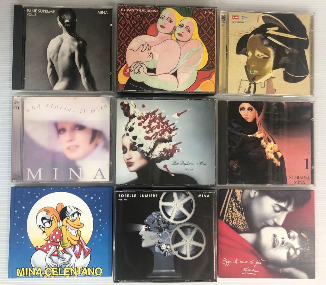 Mina Mazzini ミーナ・マッツィーニ 輸入盤 CD18枚まとめて 洋楽