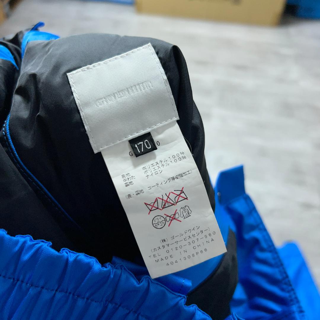 スウェーデン代表モデル★ GOLDWIN サイドフルオープン スキーウェア 青