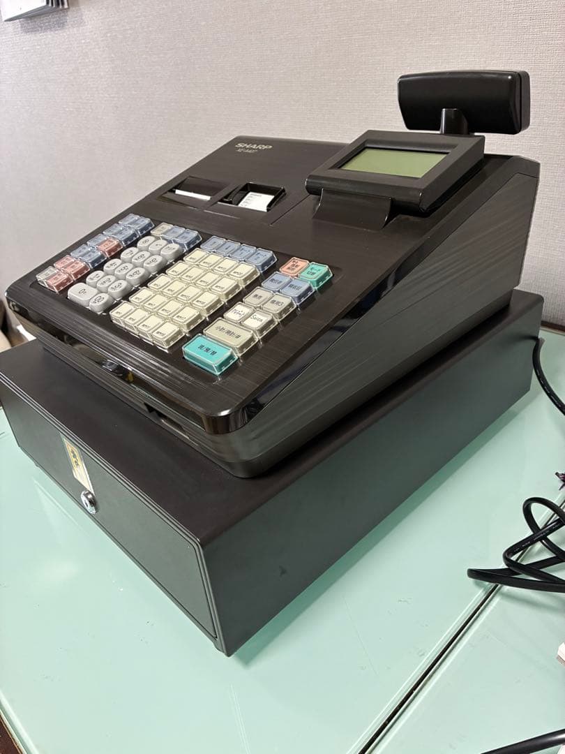 SHARP 電子レジスター　XE-A407と SHARP ハンドスキャナーセット