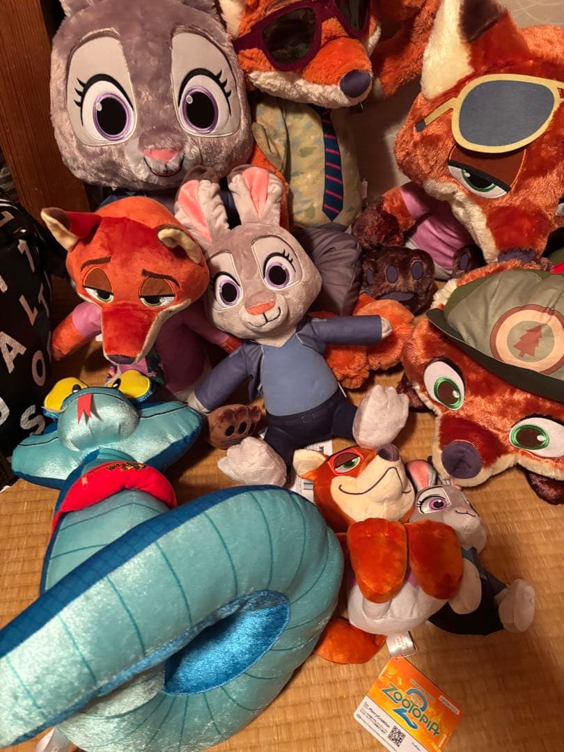 ★新品未開封★ズートピア 8点セット‼︎ 2Lぬいぐるみ スーパーラージぬいぐるみ